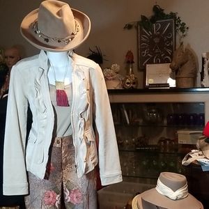 Vintage Newport News Floral Jean